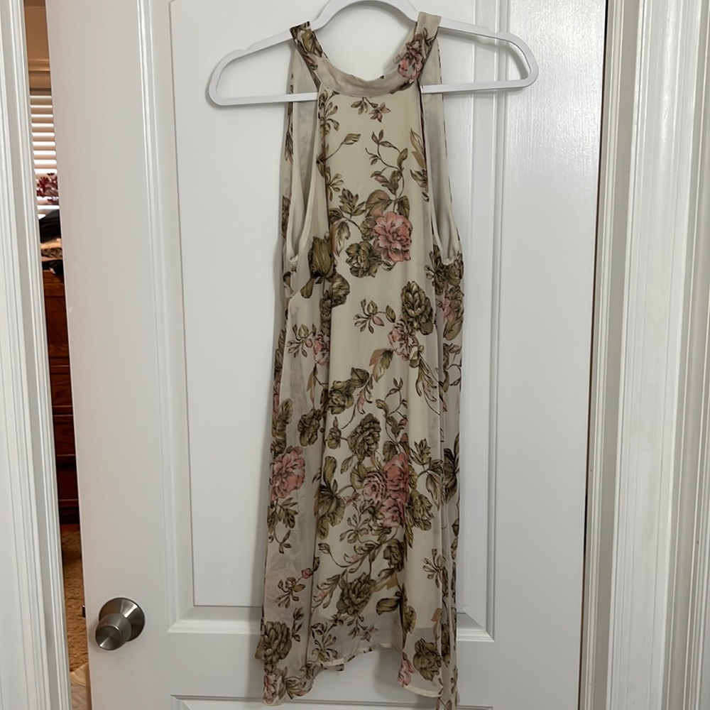 Summer Dress High Neck - Size M - Picture 1 of 4